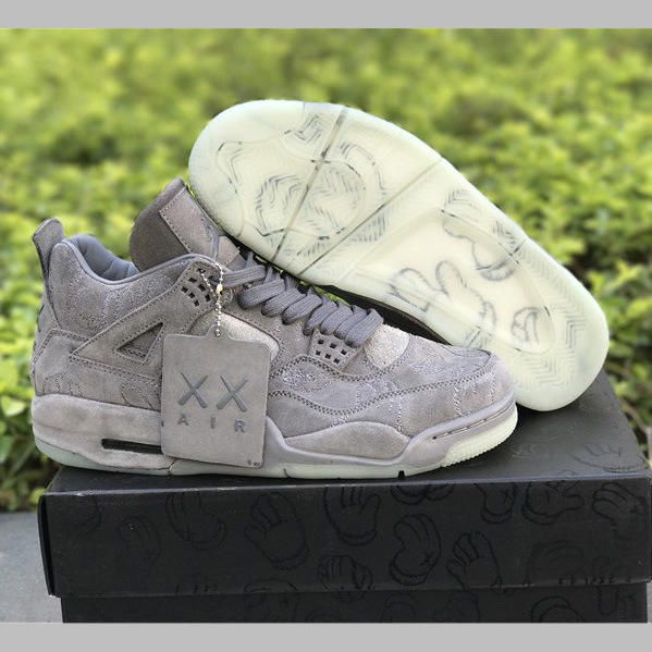 KAWS x Air Jordan 4 “Cool Grey”      - DopestKickz
