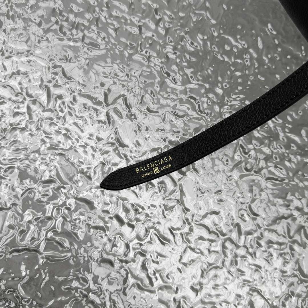 Balenciaga Carrie Bowling Bag Medium In Black  - DopestKickz