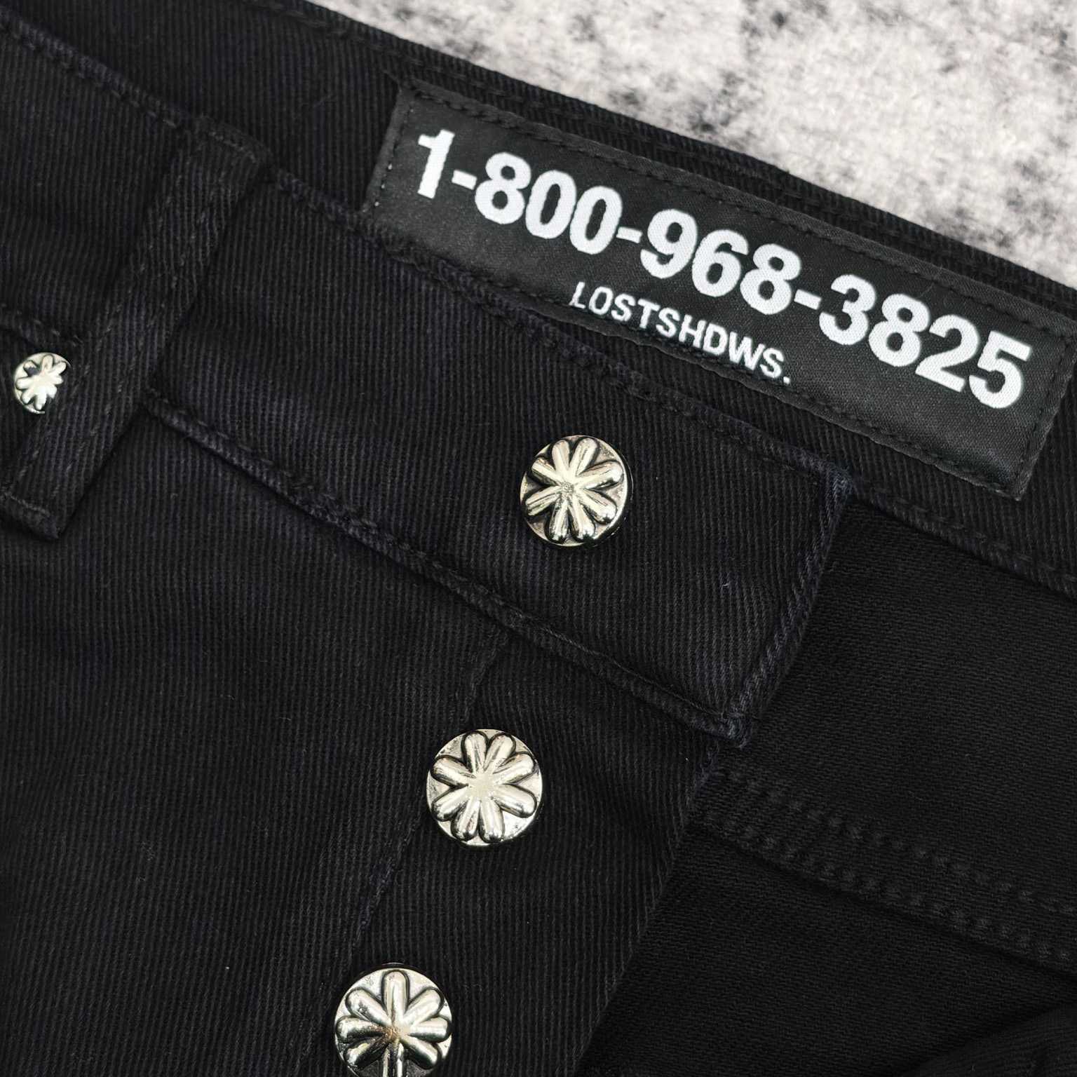 Lost Shadows  Red Waxed Denim   709 - DopestKickz