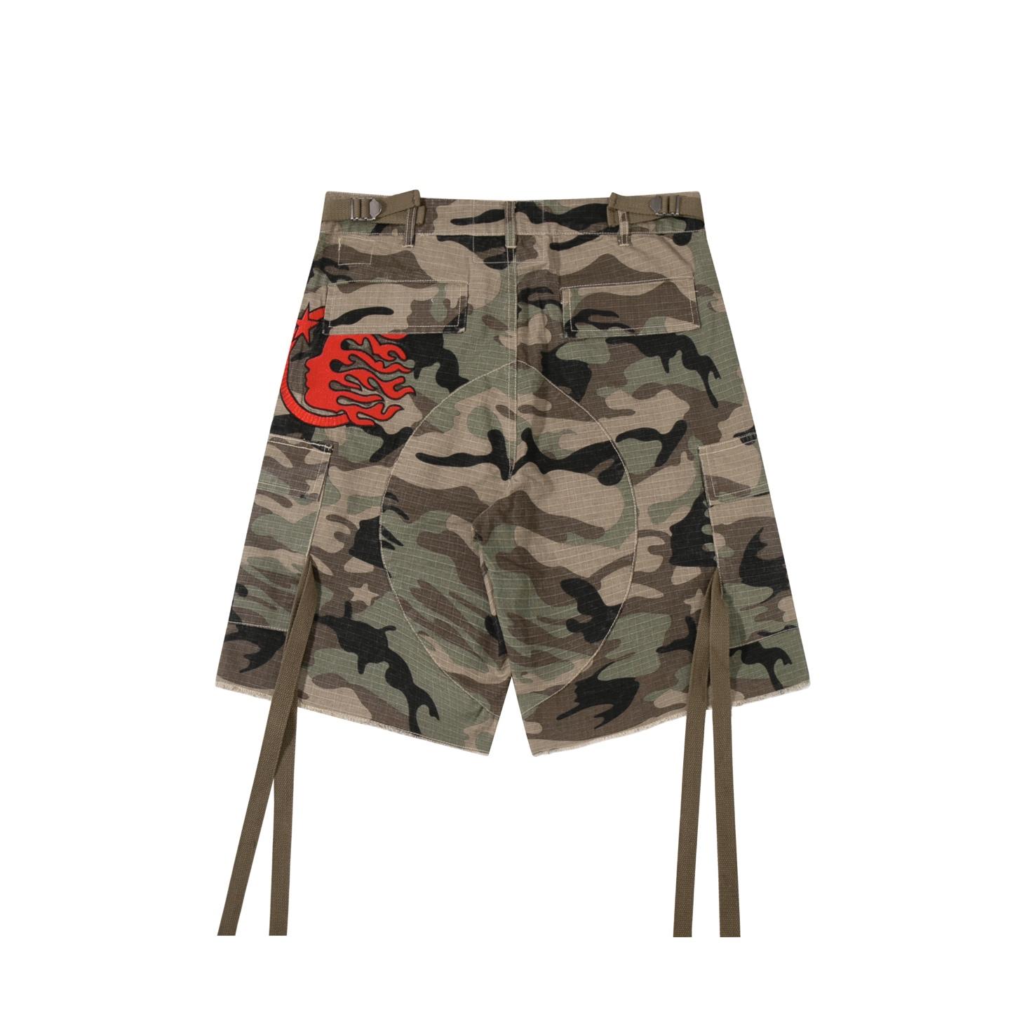 Hellstar Cargo Shorts Camo  - DopestKickz