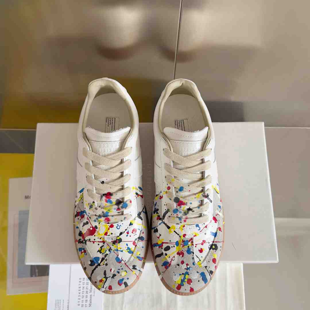 Maison Margiela Replica 'Paint Splatter - White' - DopestKickz