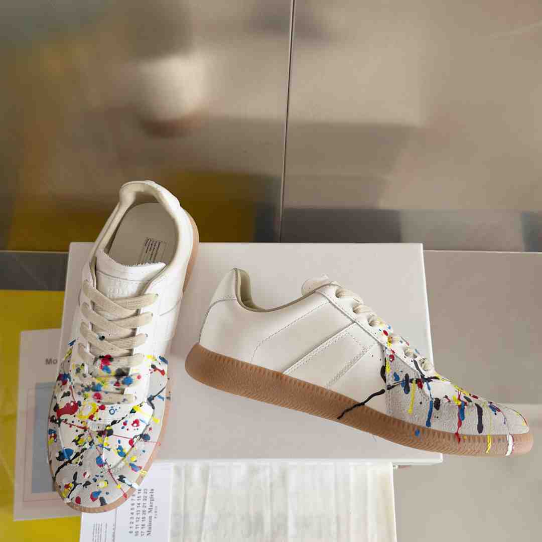 Maison Margiela Replica 'Paint Splatter - White' - DopestKickz