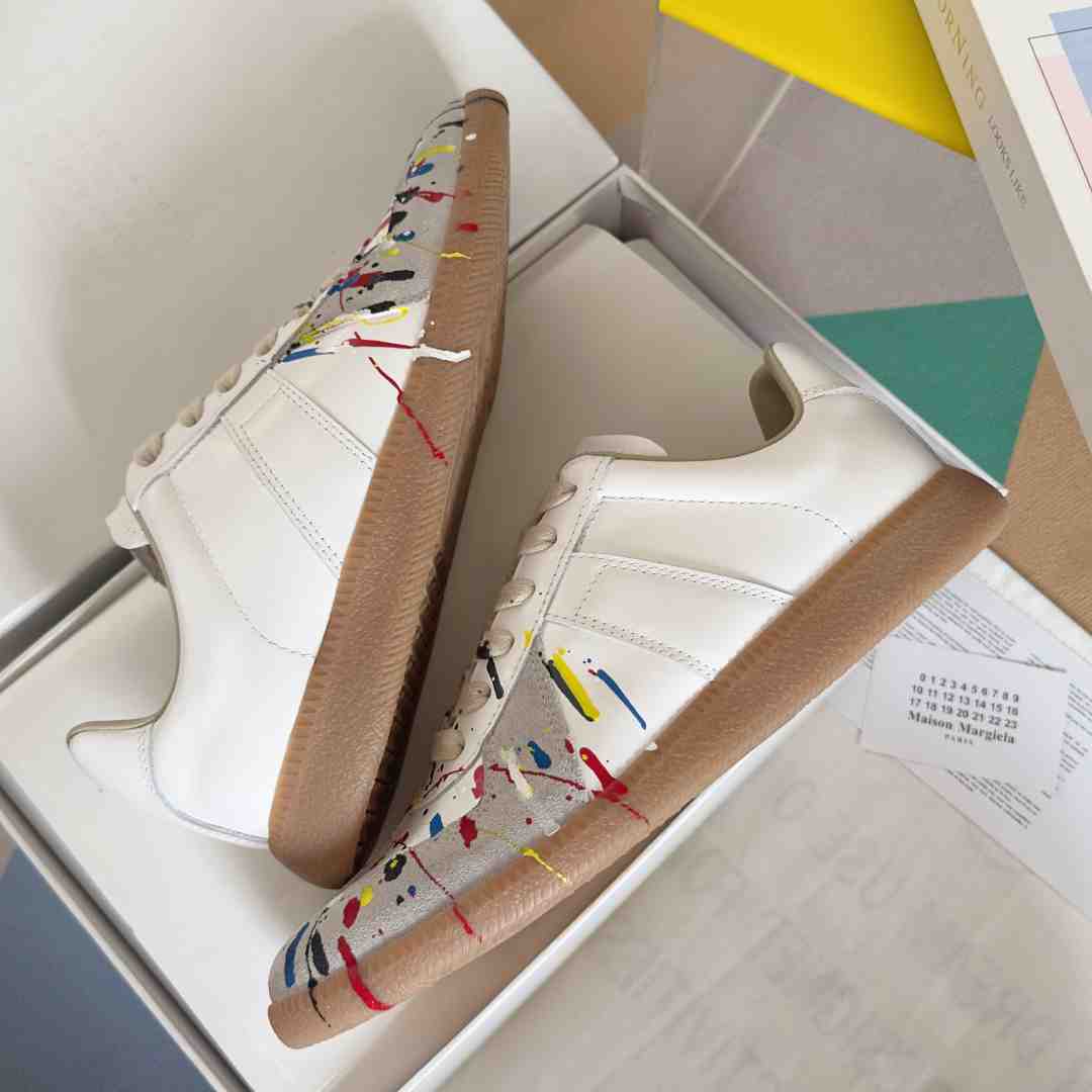 Maison Margiela Replica 'Paint Splatter - White' - DopestKickz