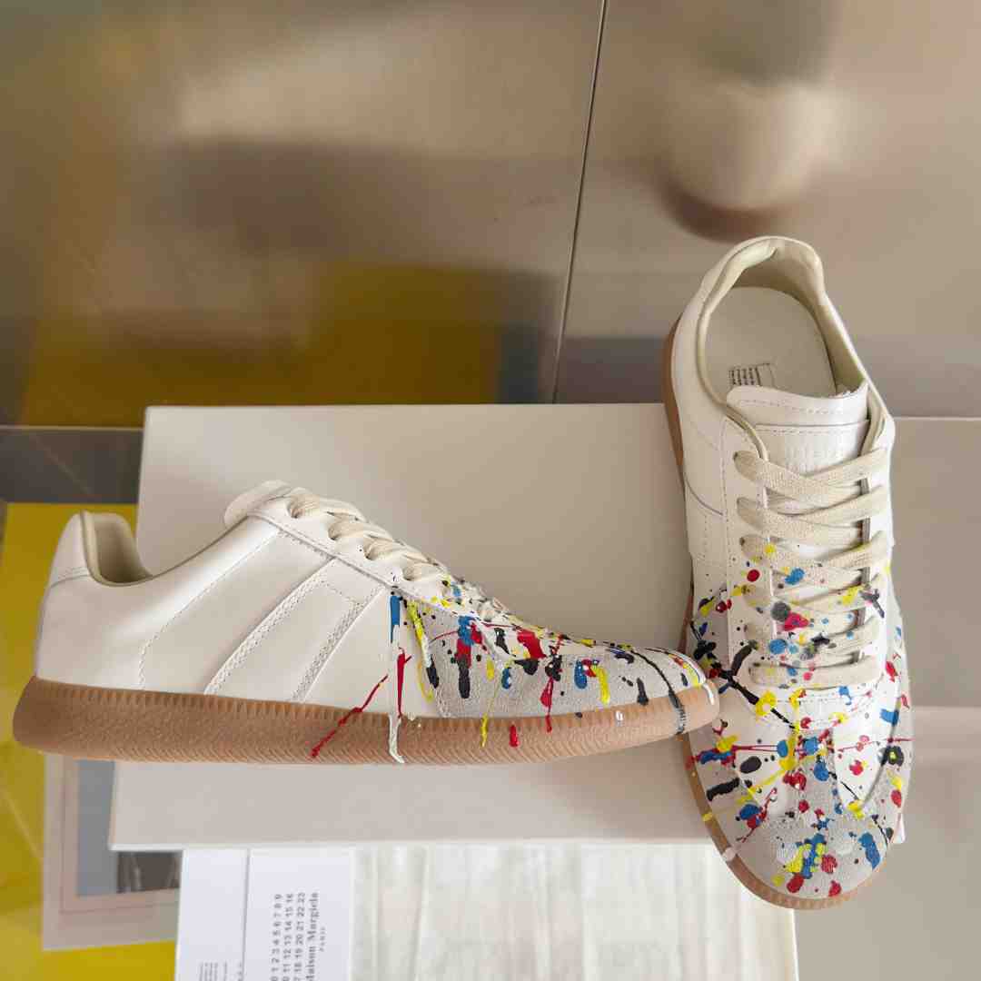 Maison Margiela Replica 'Paint Splatter - White' - DopestKickz