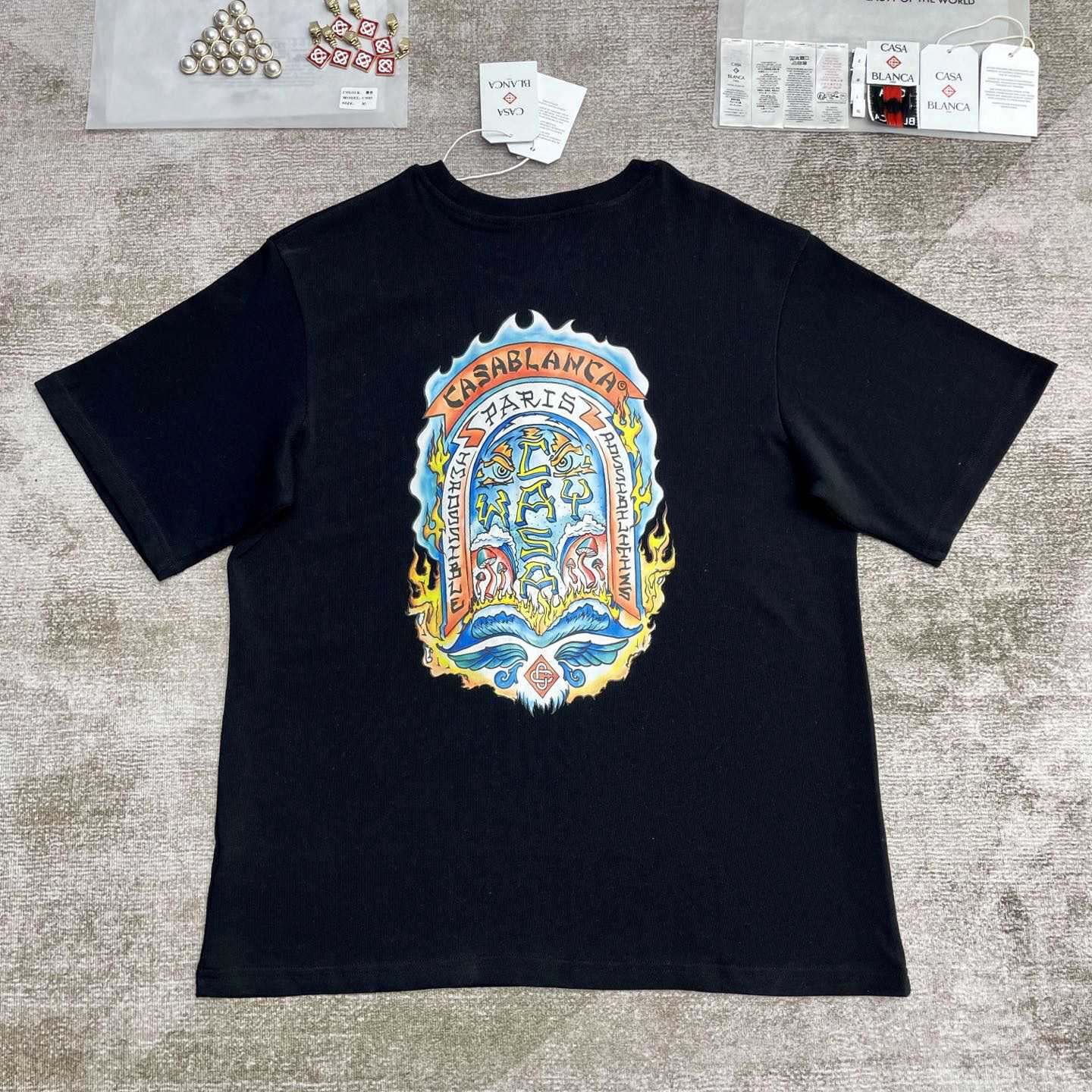 Casablanca Casa Way Skate Printed T-shirt   C984 - DopestKickz
