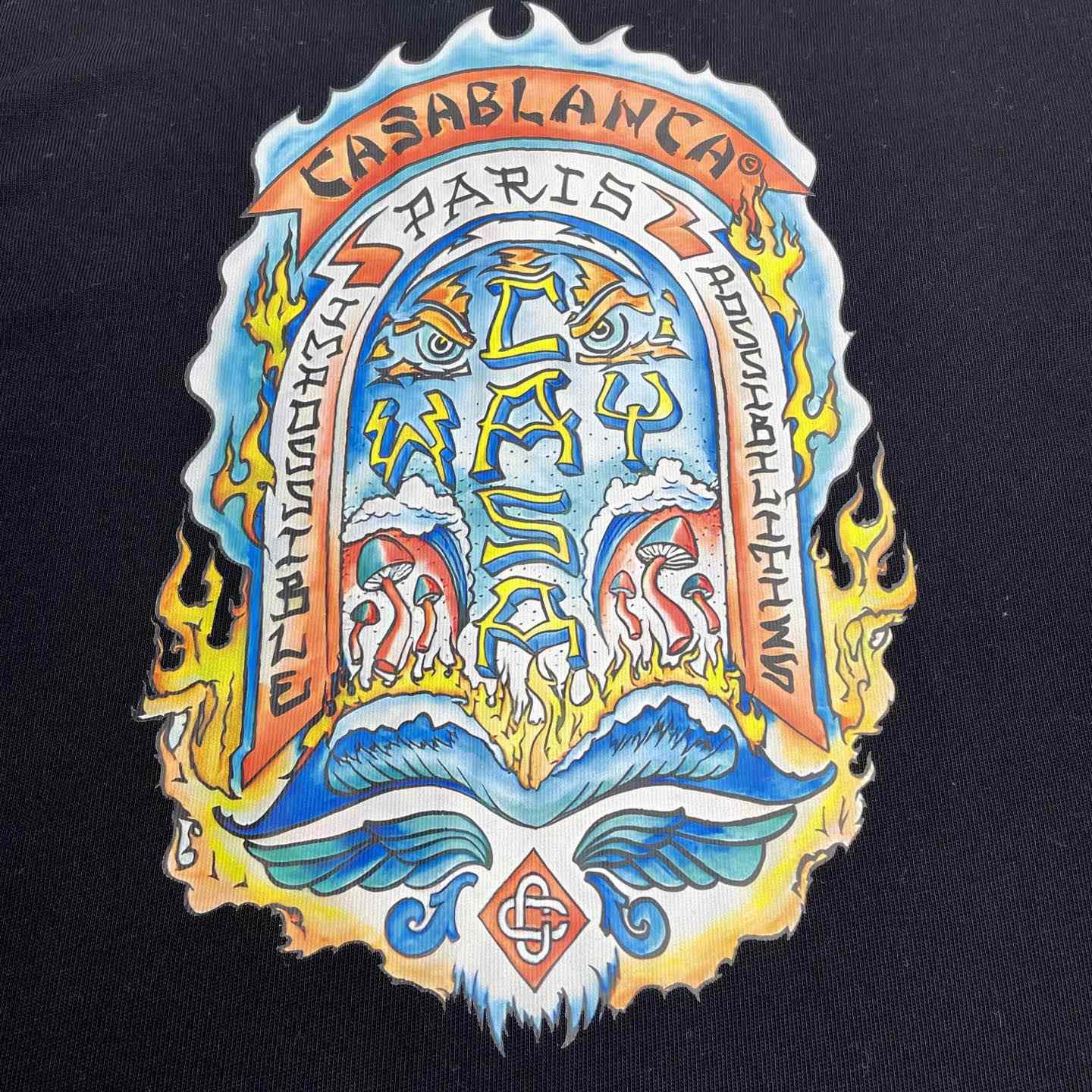 Casablanca Casa Way Skate Printed T-shirt   C984 - DopestKickz