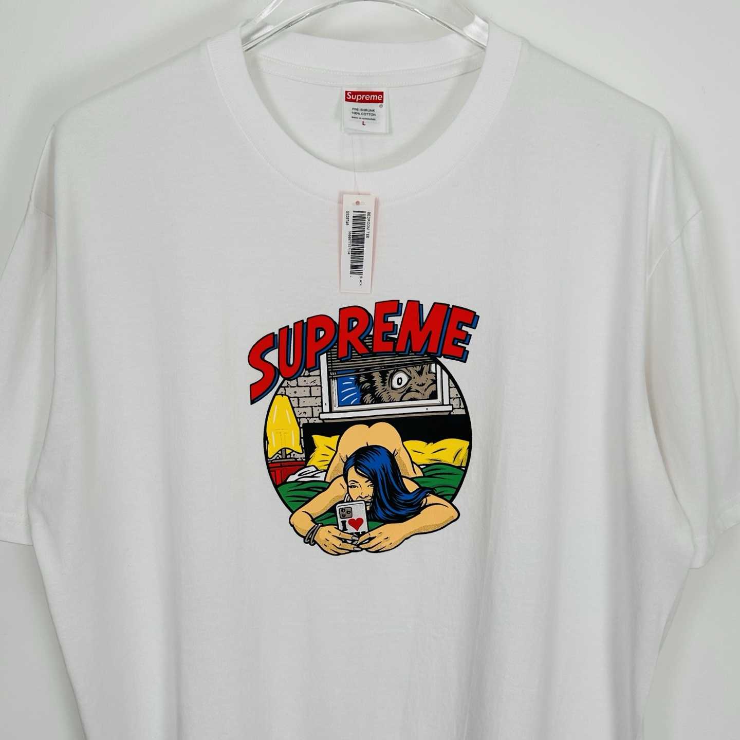 Supreme Bedroom Tee 'White' - DopestKickz