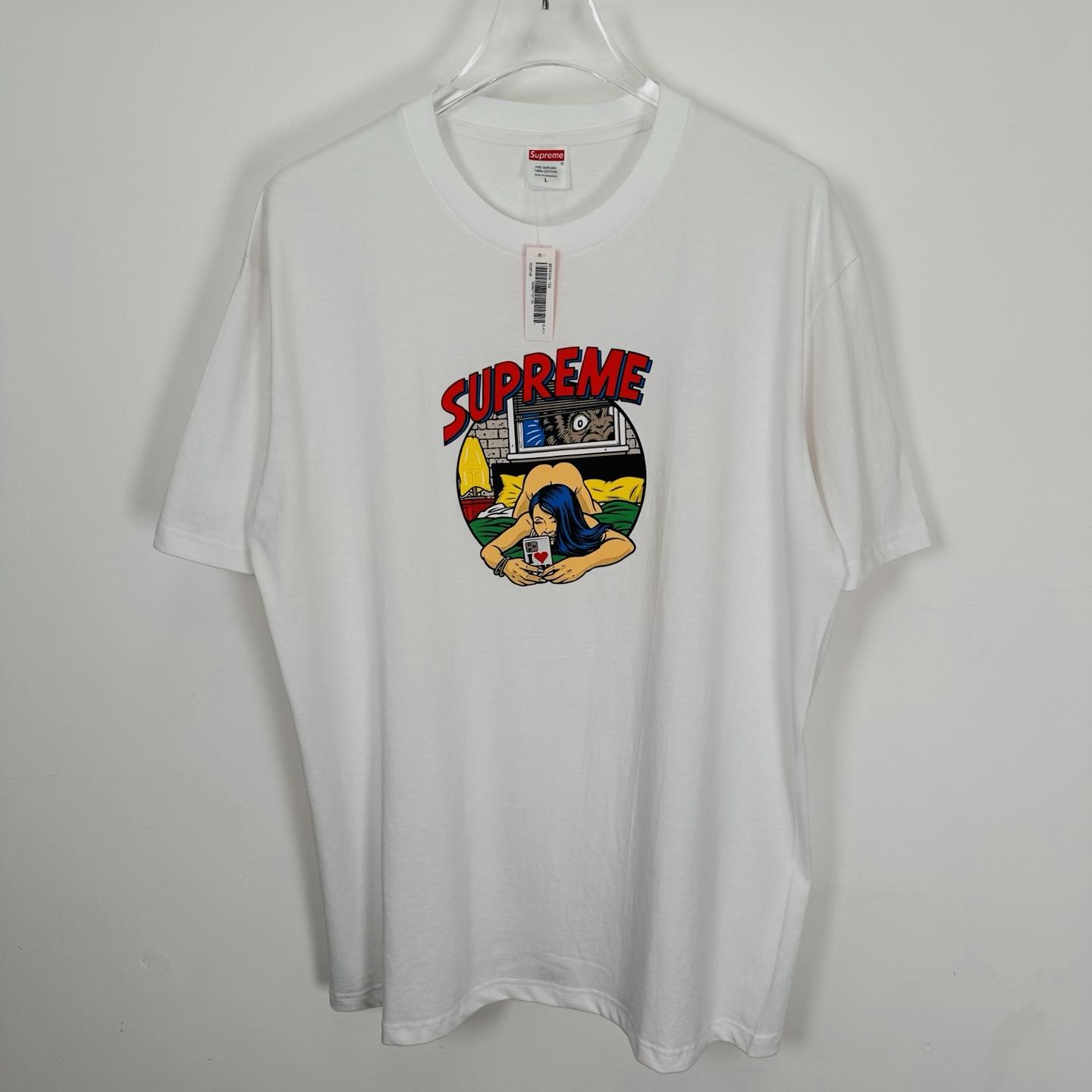 Supreme Bedroom Tee 'White' - DopestKickz