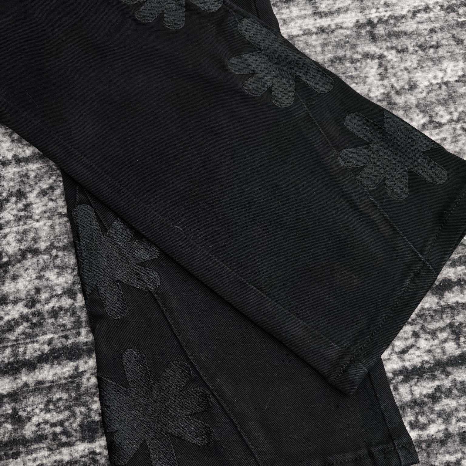 Lost Shadows Black Waxed Denim   707 - DopestKickz