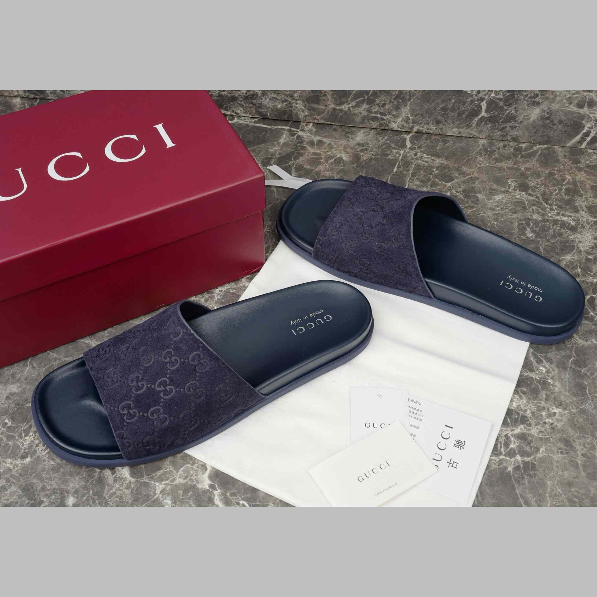 Gucci Men's Slide Sandal - DopestKickz