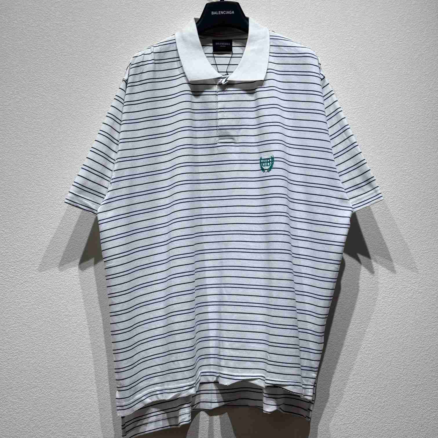 Balenciaga Laurel Classic Fitted Polo - DopestKickz