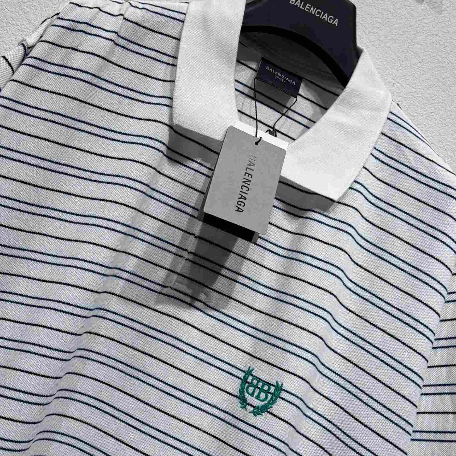 Balenciaga Laurel Classic Fitted Polo - DopestKickz