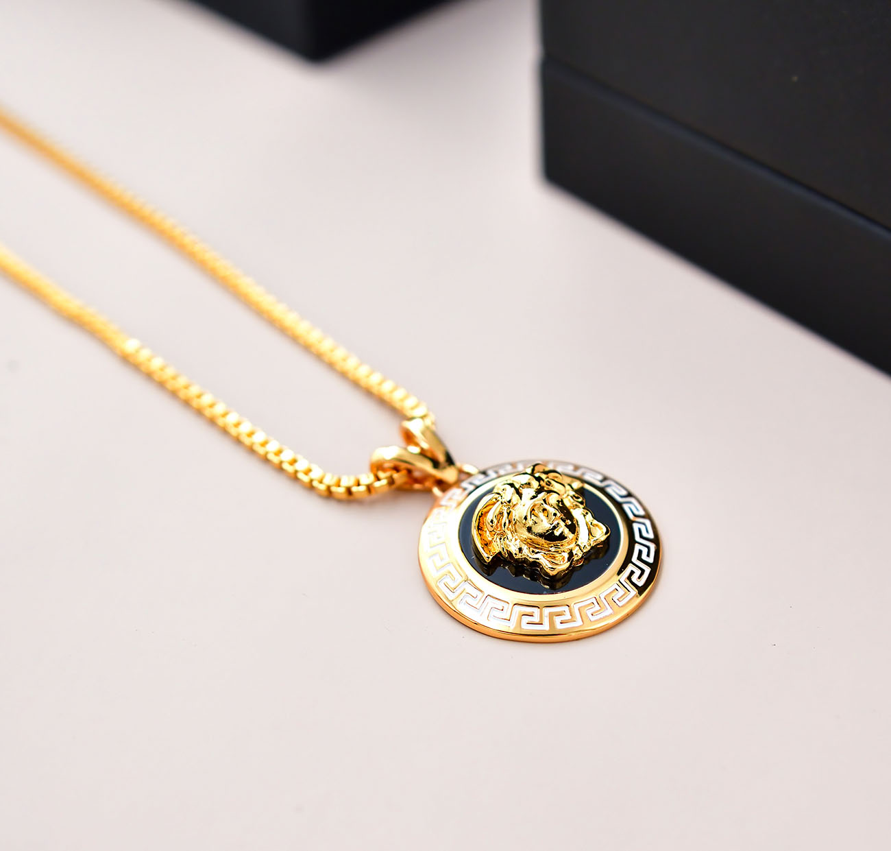 Versace Medusa Pendant Necklaces - DopestKickz