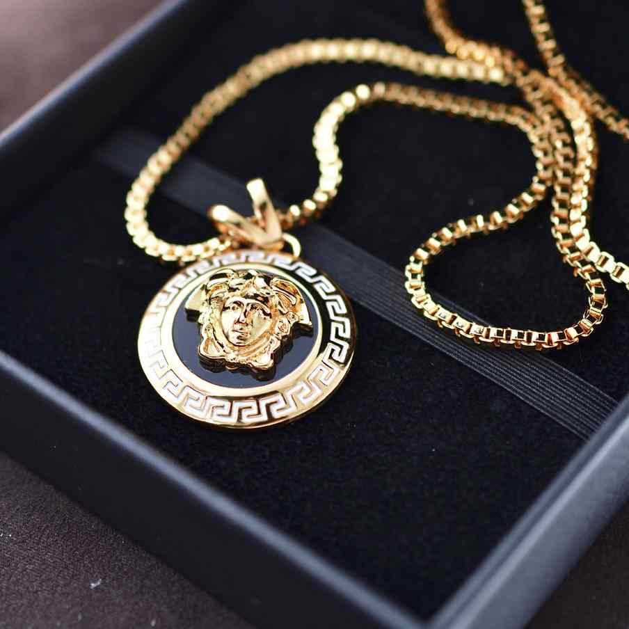 Versace Medusa Pendant Necklaces - DopestKickz