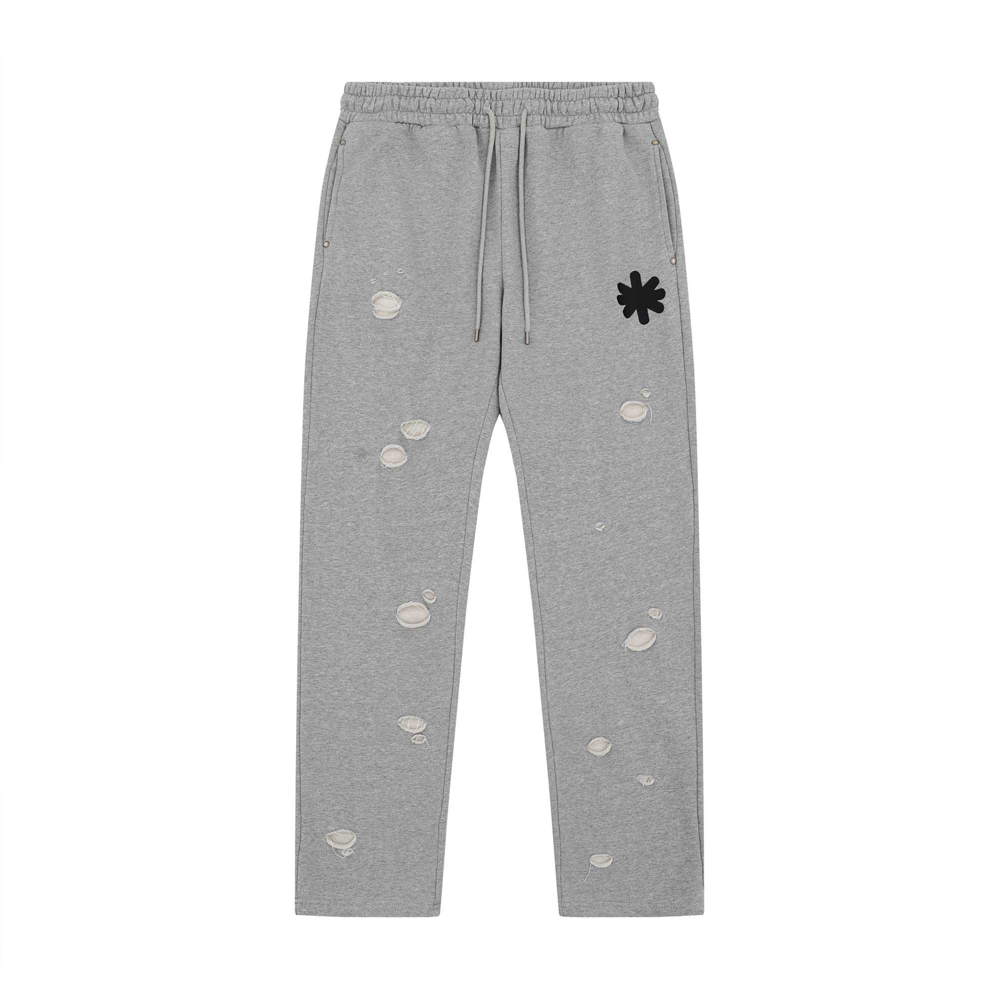 Lost SDHWS Double Layered Logo Sweatpants Heather Grey - DopestKickz
