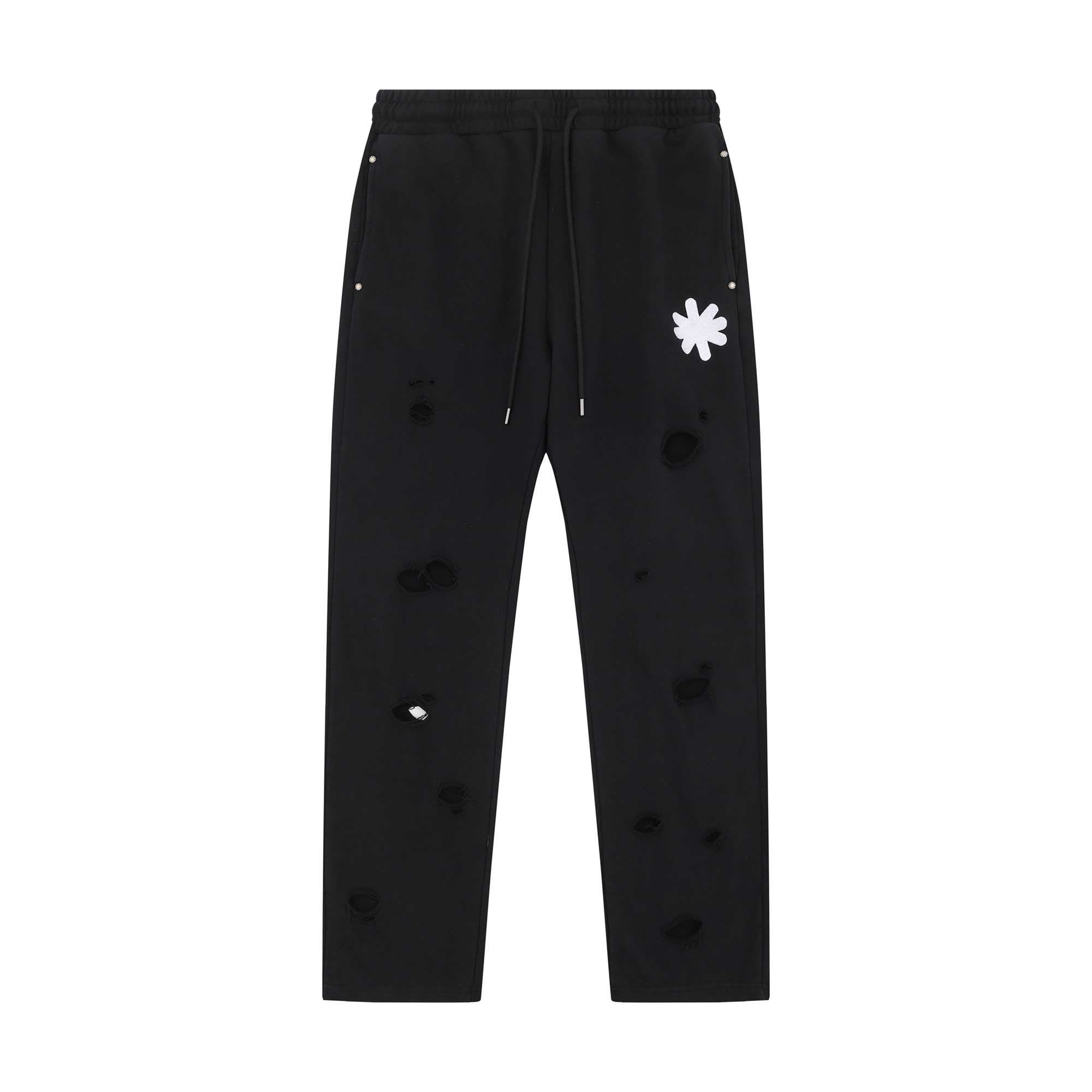 Lost SDHWS Double Layered Logo Sweatpants Heather Grey - DopestKickz