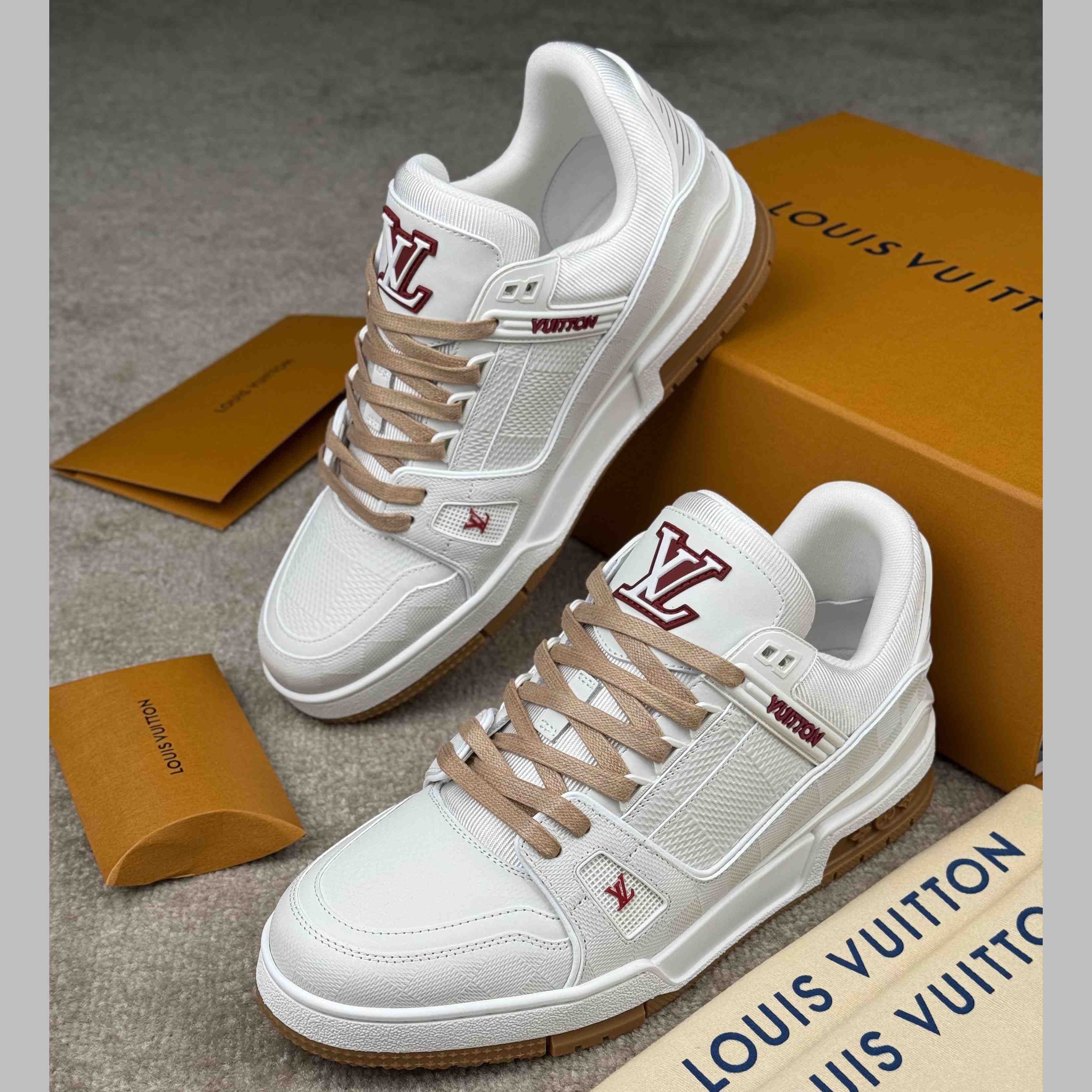 Louis Vuitton LV Trainer Sneaker   1AHTSM - DopestKickz