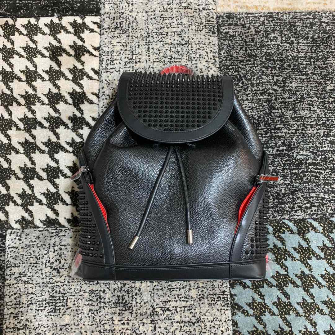 Christian Louboutin Black Backpack（Without a box） - DopestKickz