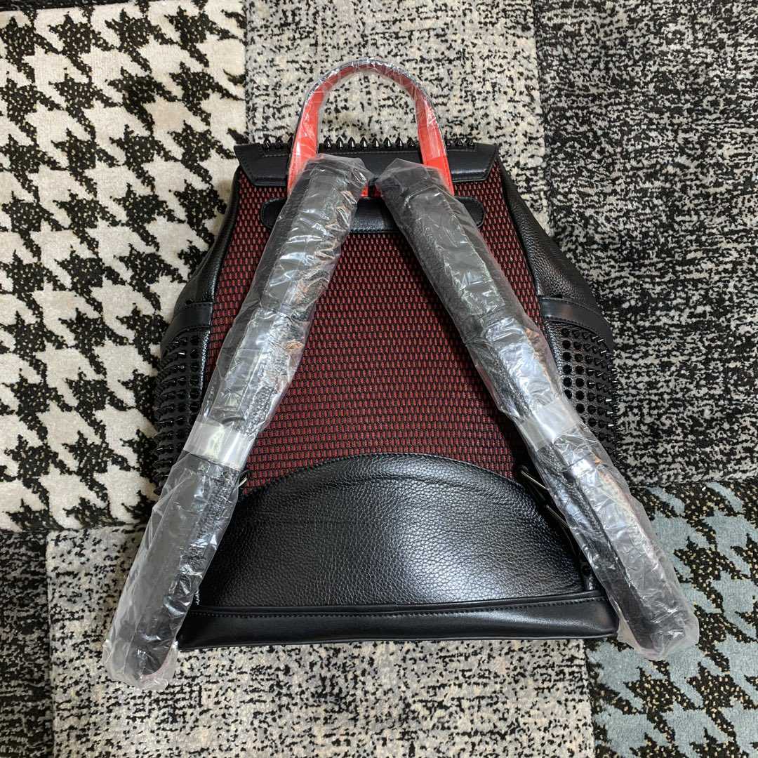 Christian Louboutin Black Backpack（Without a box） - DopestKickz