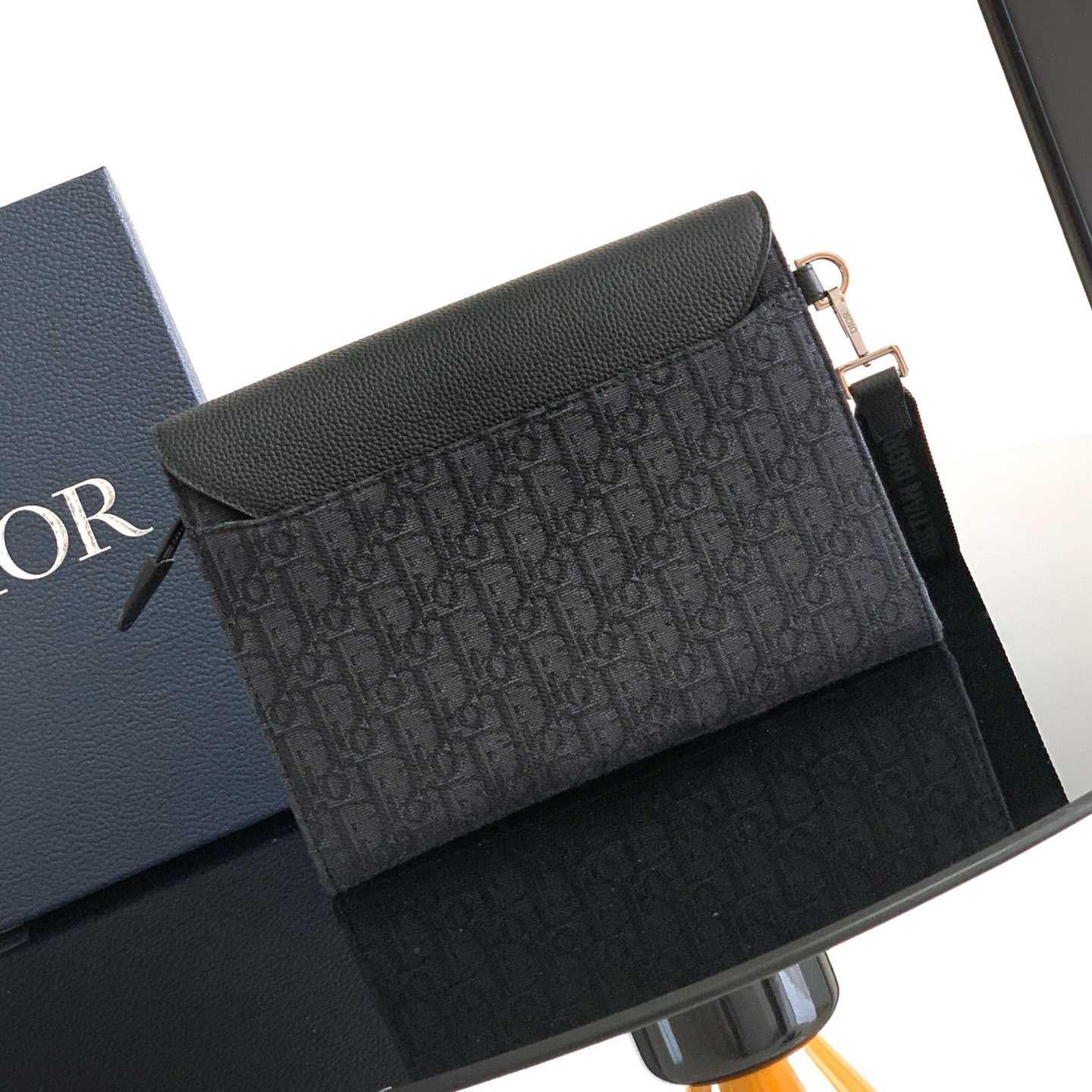 Dior Saddle A5 Triangle Pouch  - DopestKickz