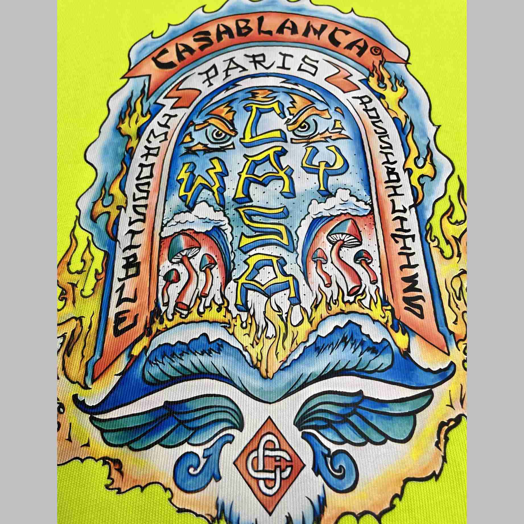 Casablanca Casa Way Skate Printed T-shirt   C980 - DopestKickz