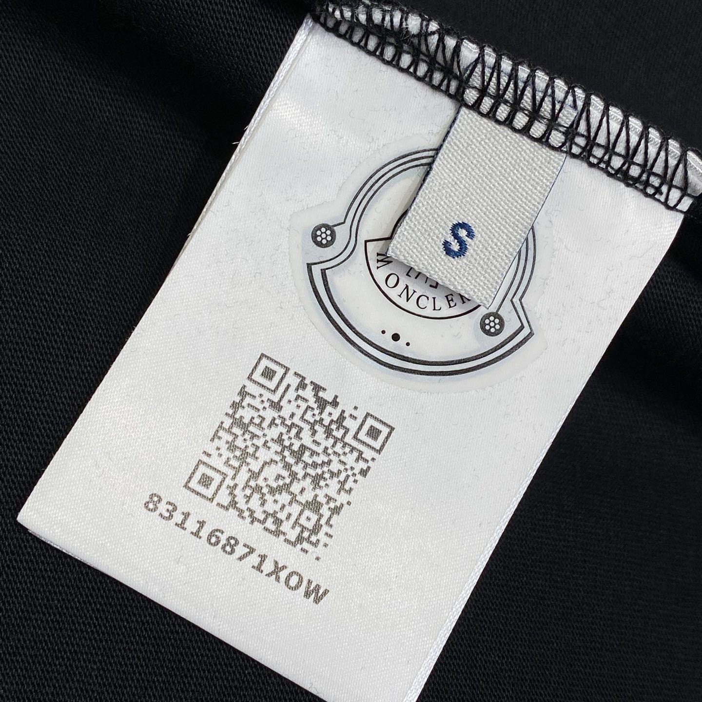 Moncler Monogram Cotton T-shirt With Pocket - DopestKickz