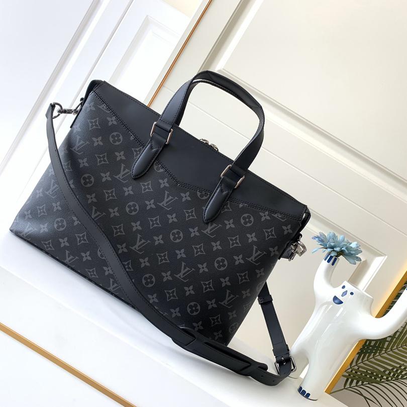 Louis Vuitton Monogram Eclipse Briefcase  39x28x11cm  M40566 - DopestKickz