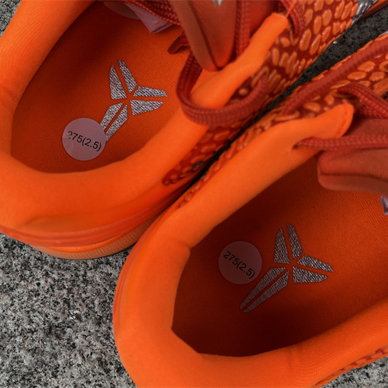 Nike Zoom Kobe 6 Protr''Total Orange''   IH1871-800 - DopestKickz