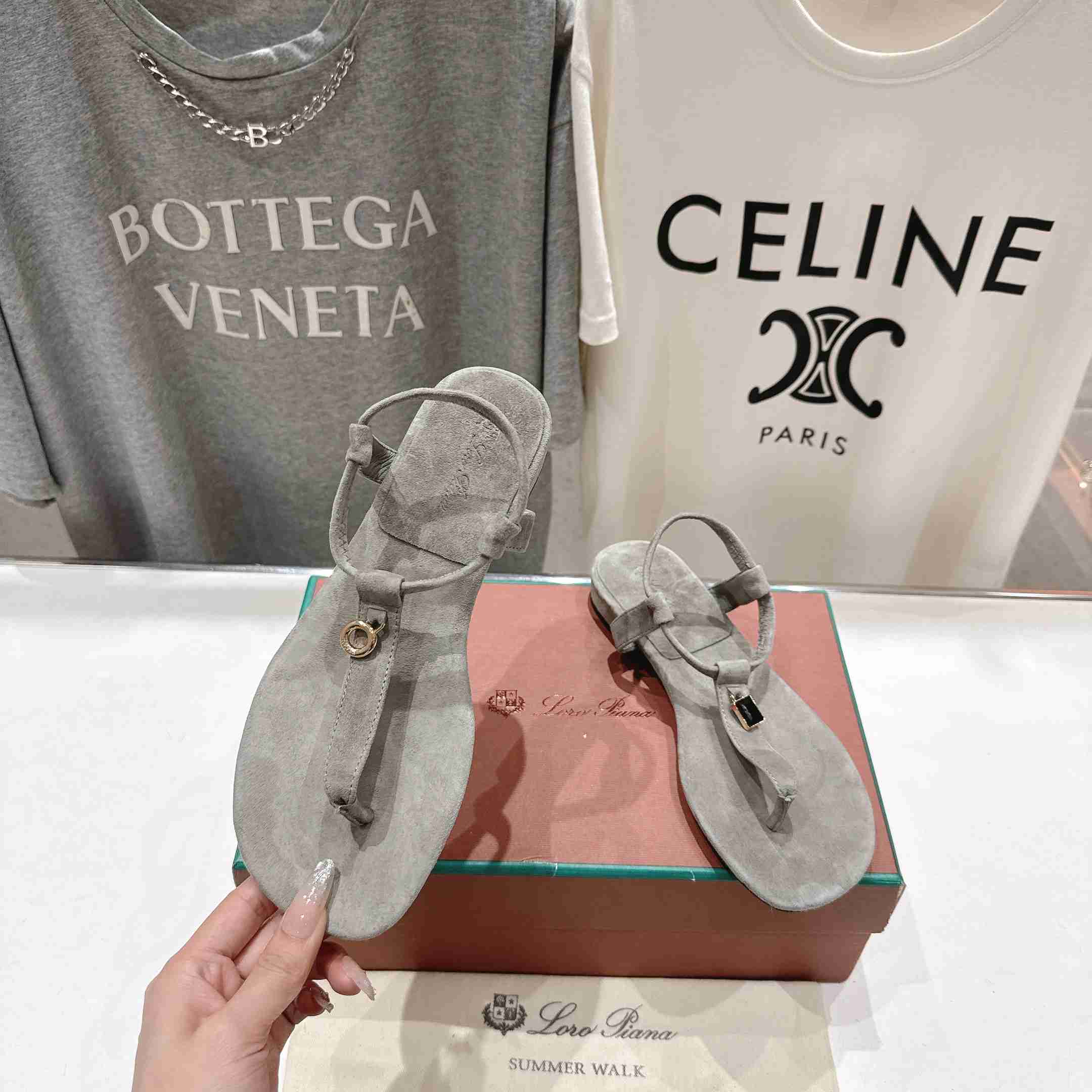 Loro Piana Mindil Sandal  - DopestKickz