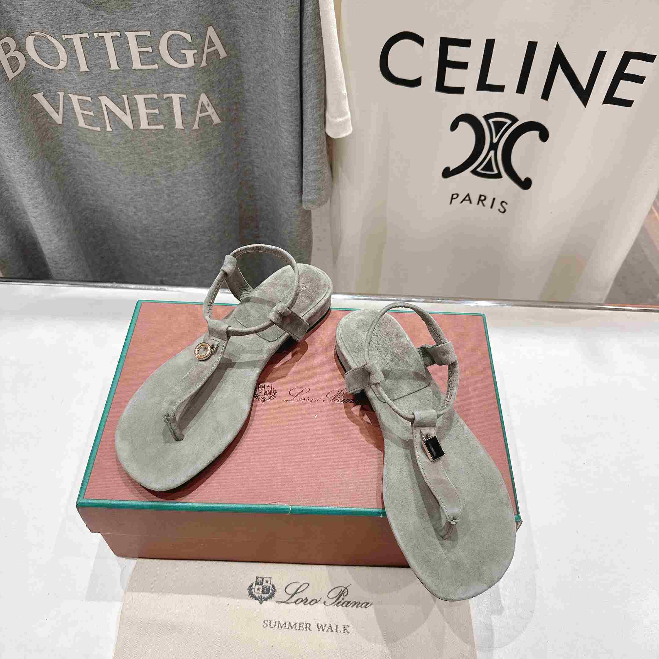 Loro Piana Mindil Sandal  - DopestKickz