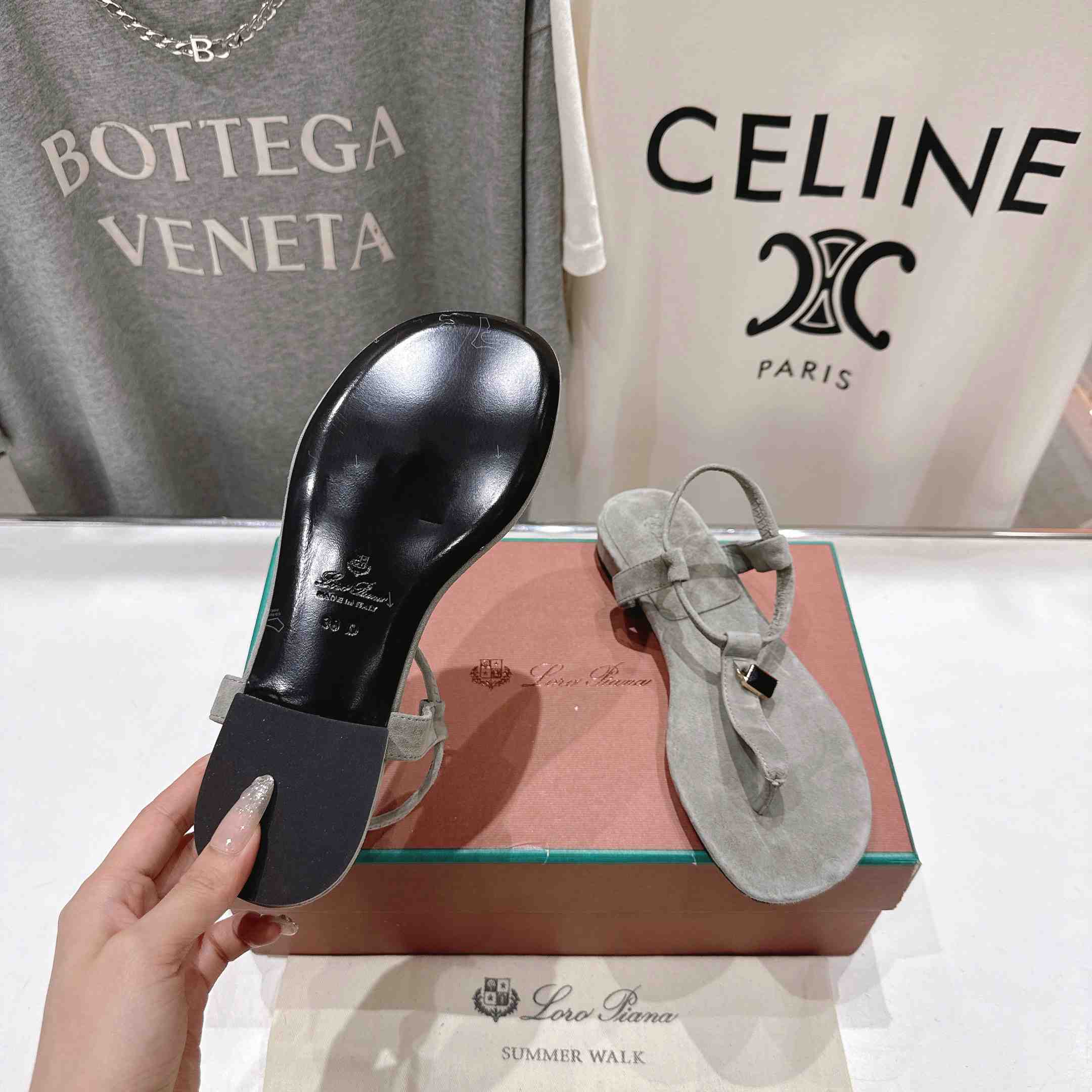 Loro Piana Mindil Sandal  - DopestKickz