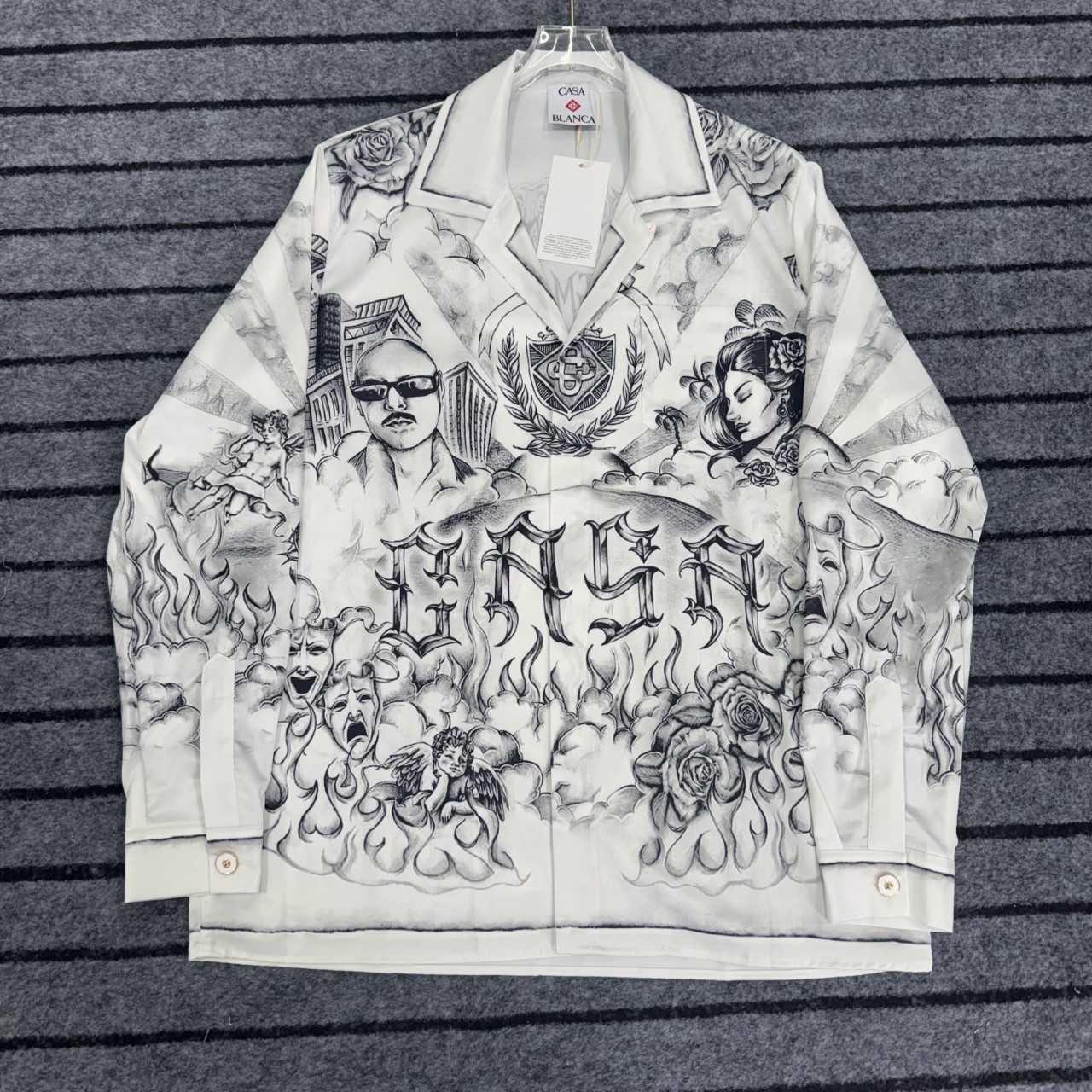 Casablanca Graphic-print Shirt - DopestKickz