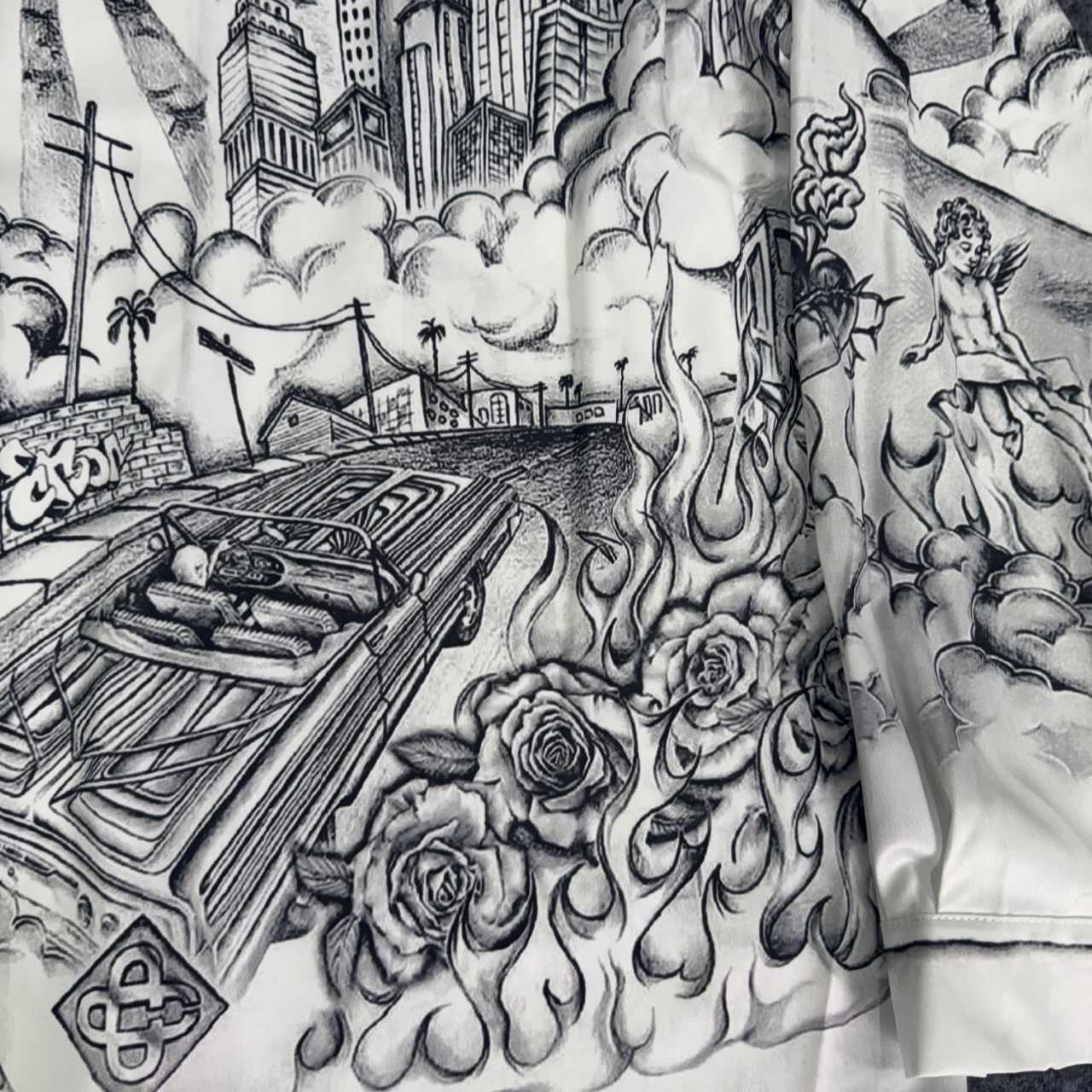 Casablanca Graphic-print Shirt - DopestKickz