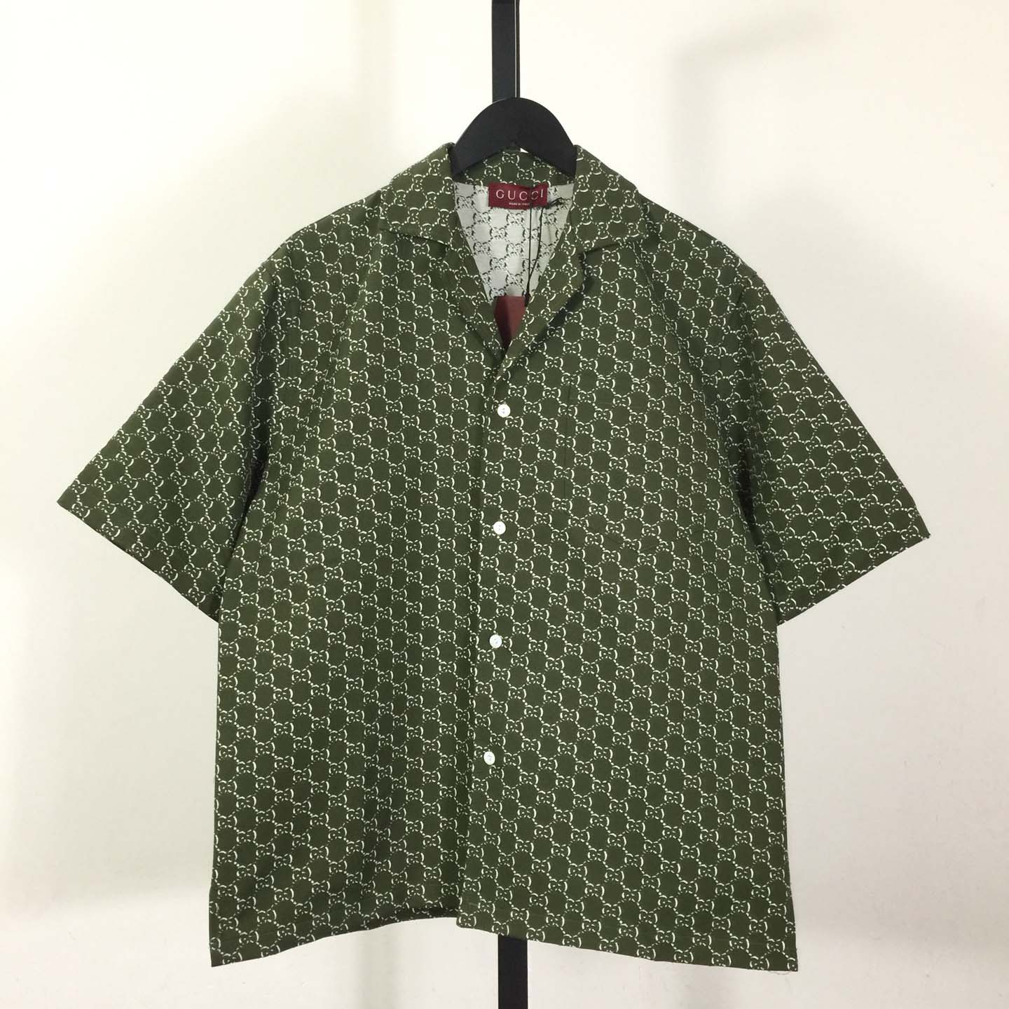 Gucci GG Linen Blend Canvas Shirt - DopestKickz