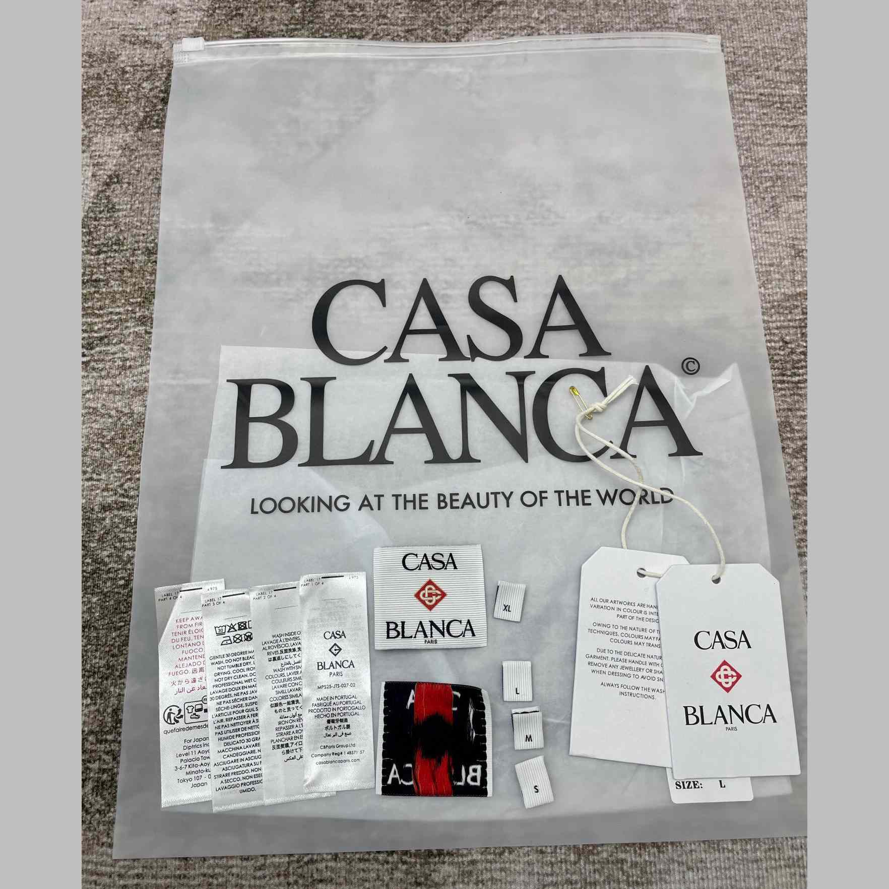 Casablanca Diamond Column Printed T-Shirt   C953 - DopestKickz