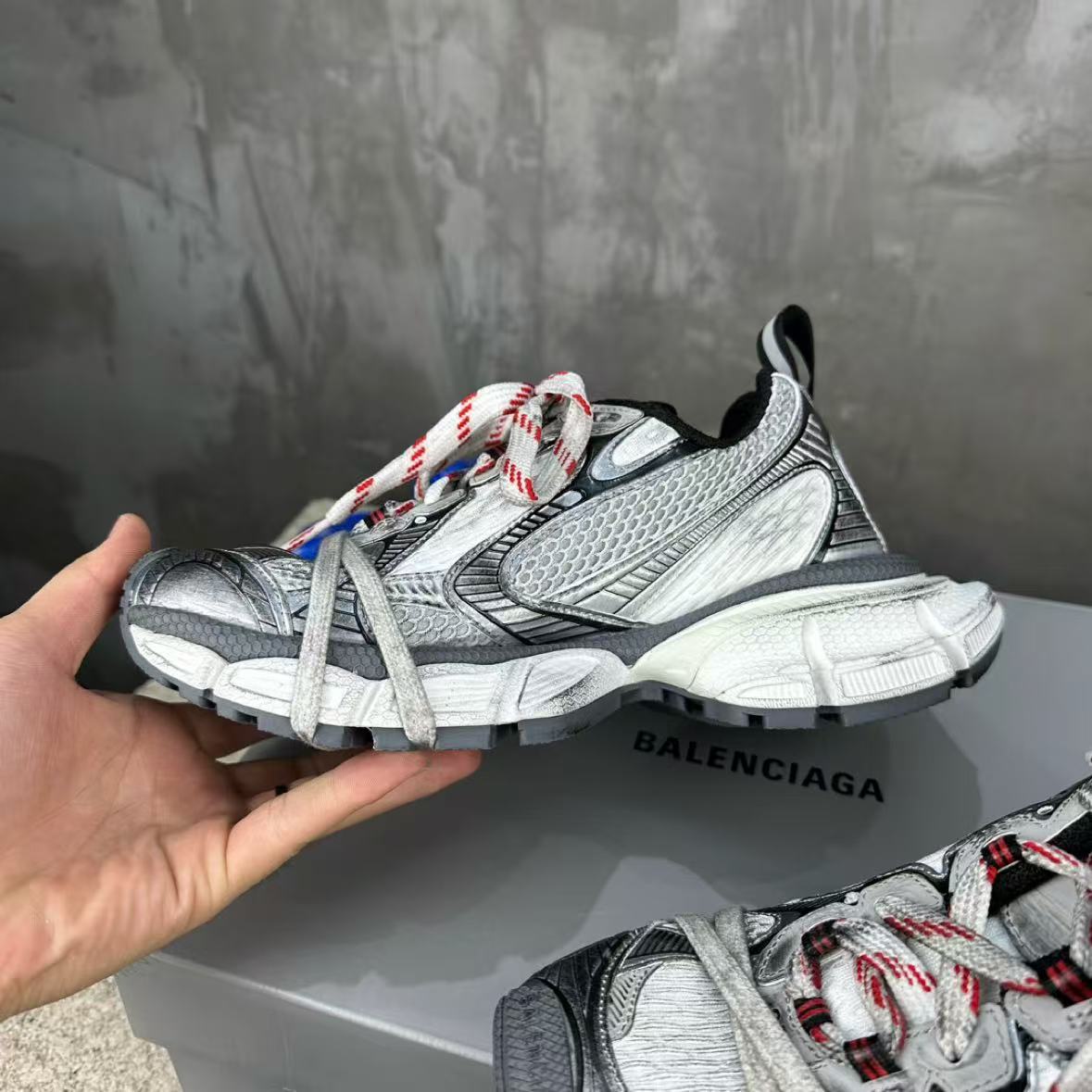 Balenciaga 3XL Sneaker In Grey - DopestKickz