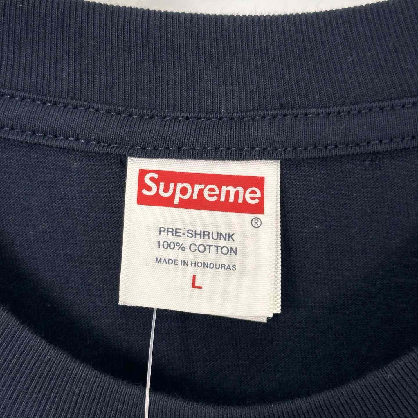 Supreme Damien Hirst Tee Navy - DopestKickz