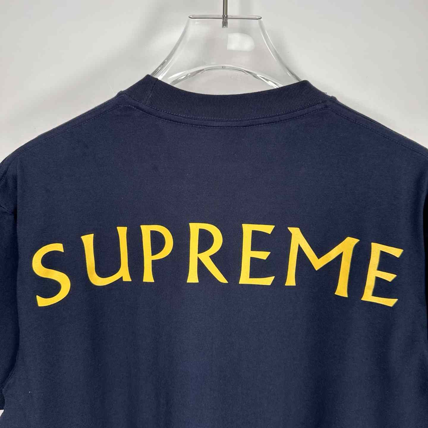 Supreme Damien Hirst Tee Navy - DopestKickz
