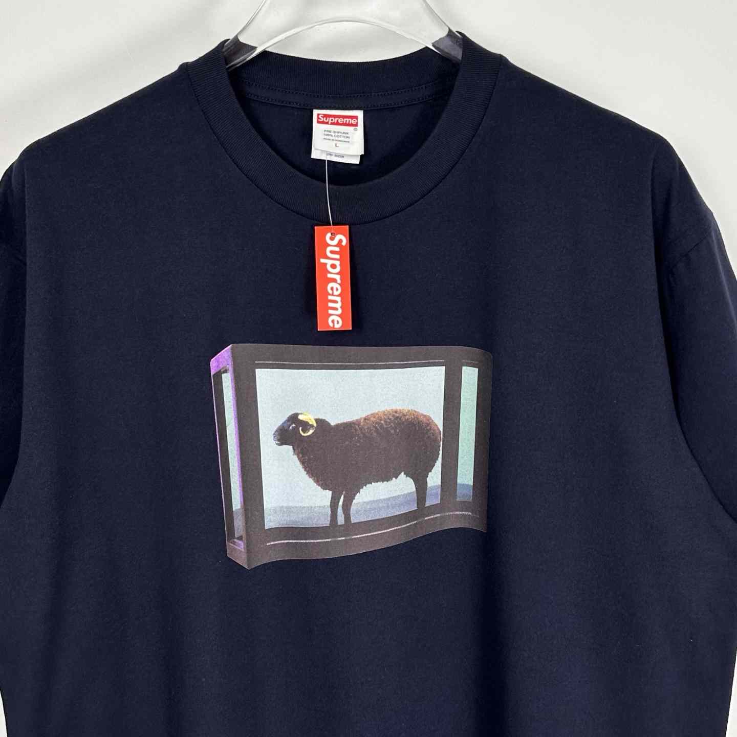 Supreme Damien Hirst Tee Navy - DopestKickz