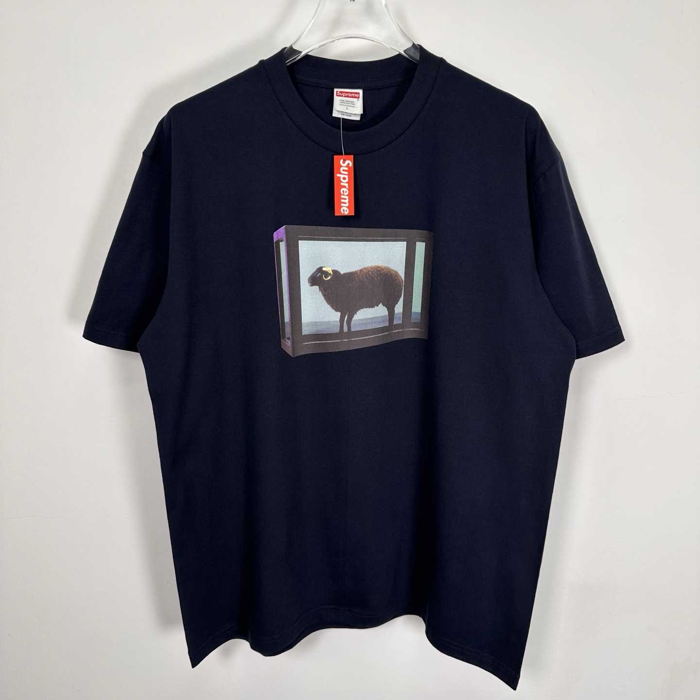 Supreme Damien Hirst Tee Navy - DopestKickz