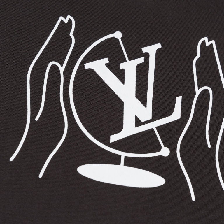 Louis Vuitton Washed Printed Cotton T-Shirt - DopestKickz