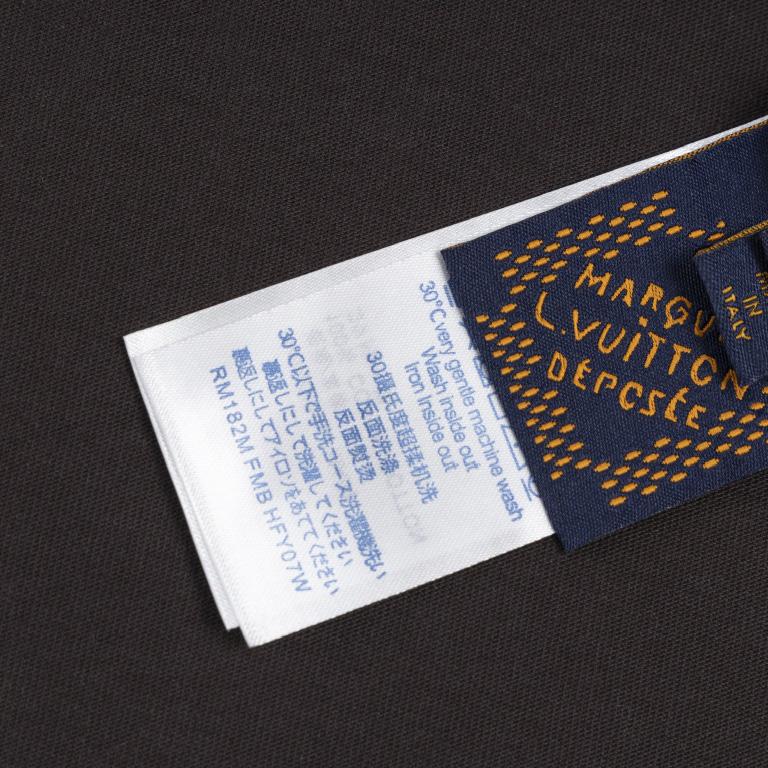 Louis Vuitton Washed Printed Cotton T-Shirt - DopestKickz