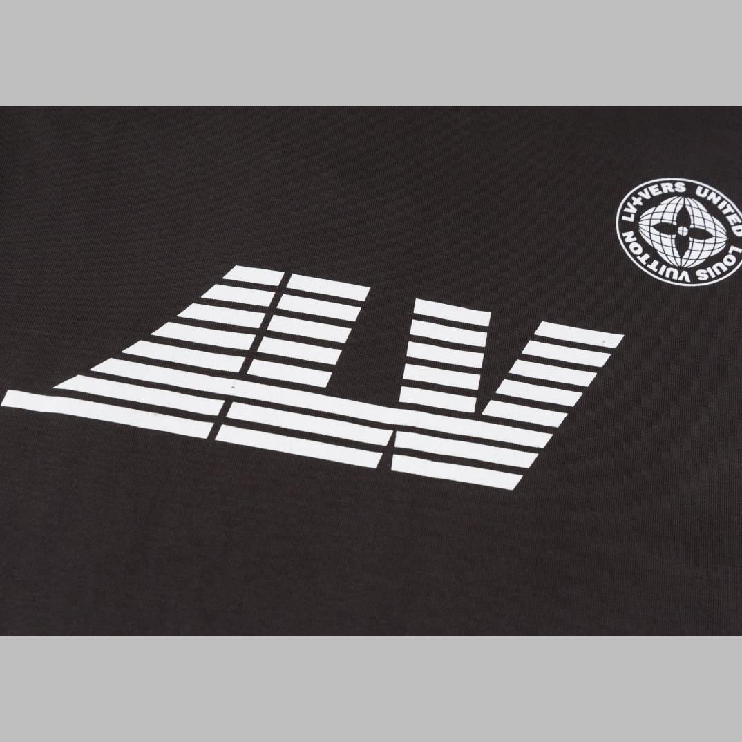 Louis Vuitton Washed Printed Cotton T-Shirt - DopestKickz