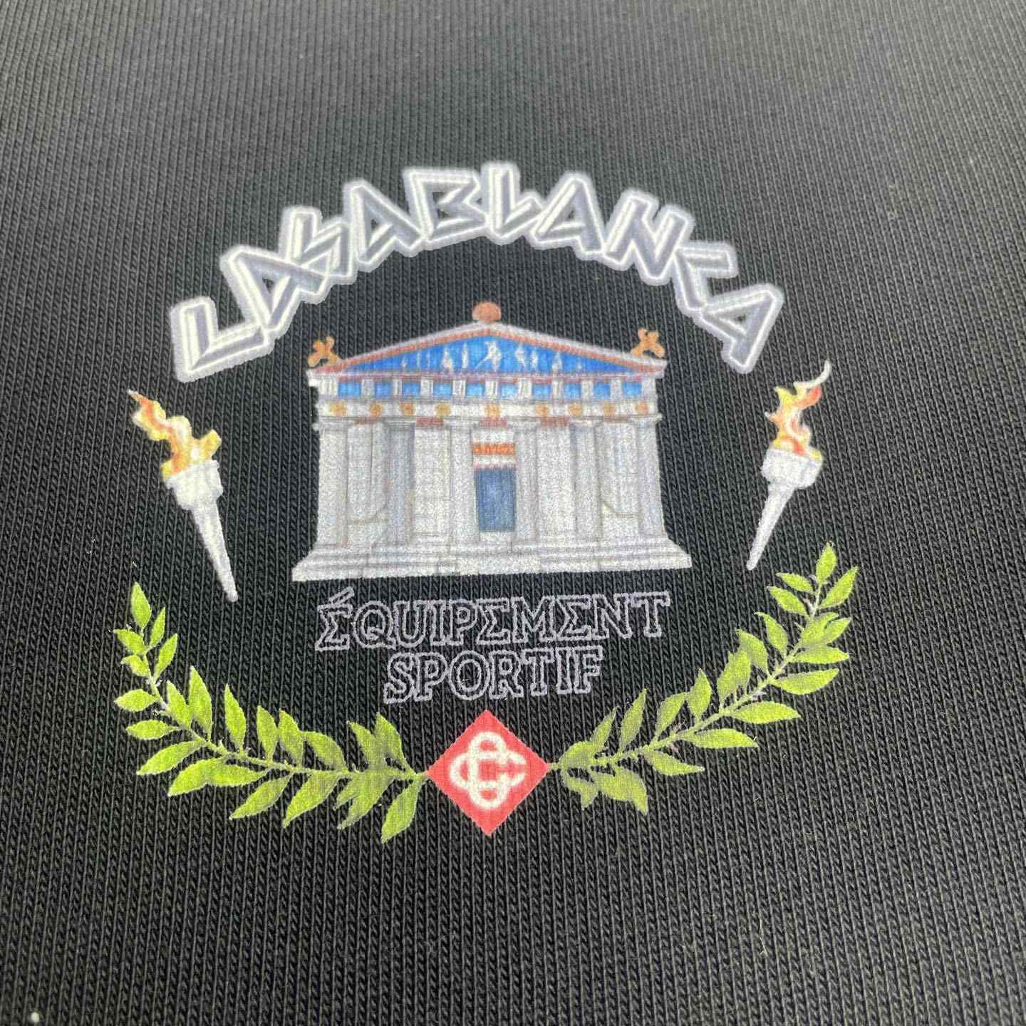 Casablanca Le Temple Du Sport T-Shirt    C958 - DopestKickz