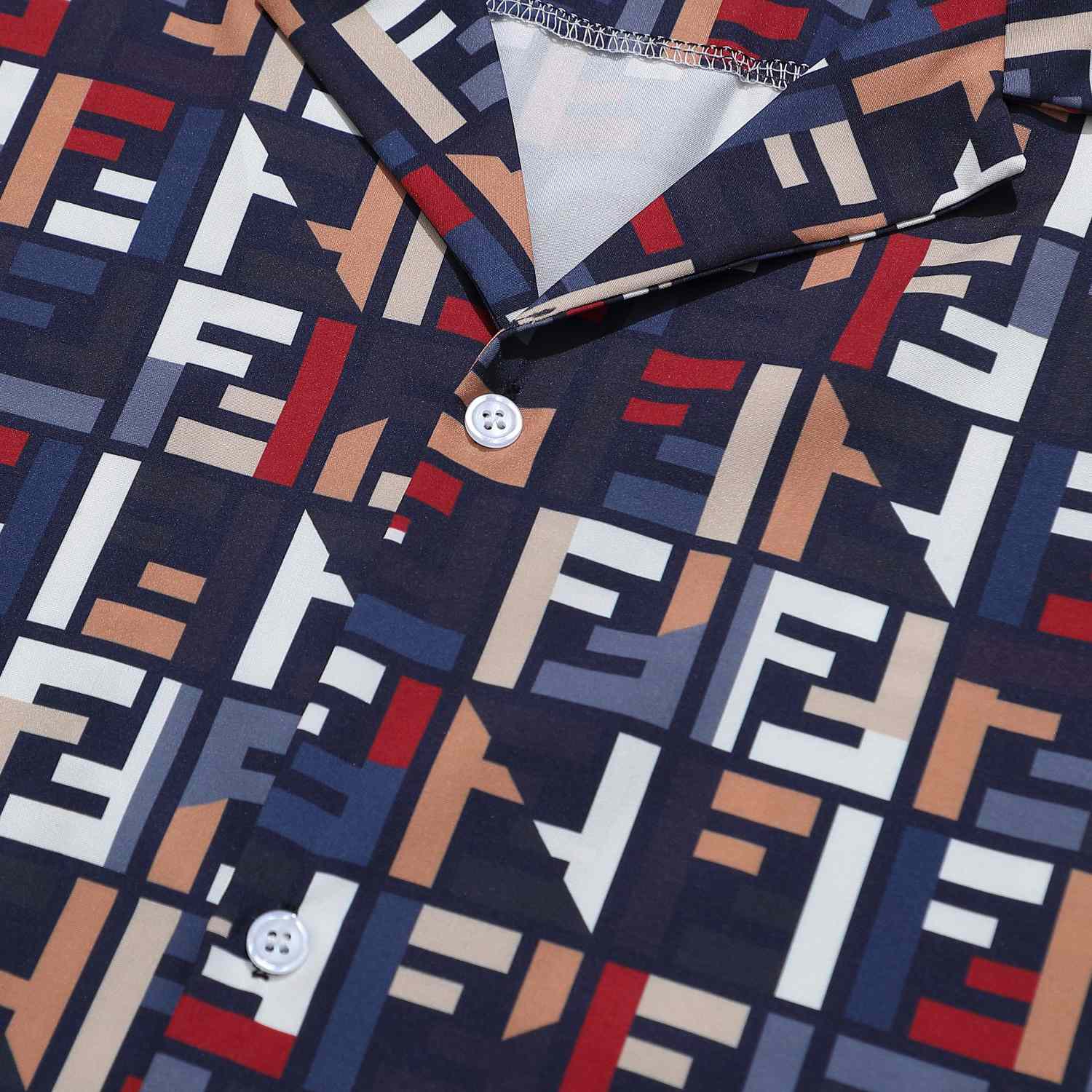 Fendi Silk Shirt And Short - DopestKickz