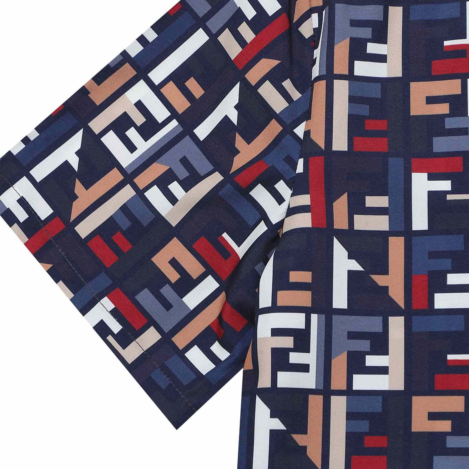 Fendi Silk Shirt And Short - DopestKickz