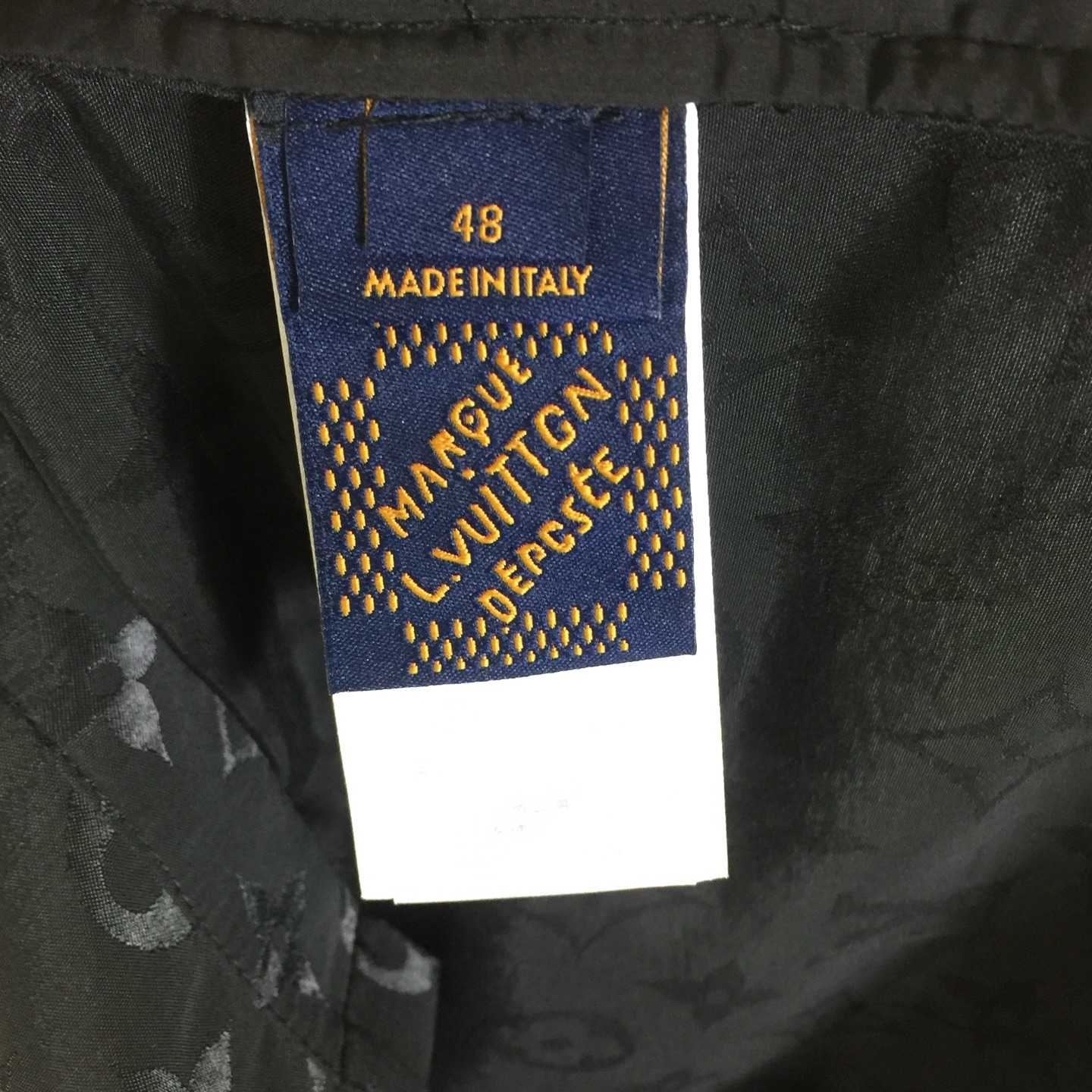 Louis Vuitton Monogram Moire Jacquard Silk Overshirt  1AGTGQ - DopestKickz