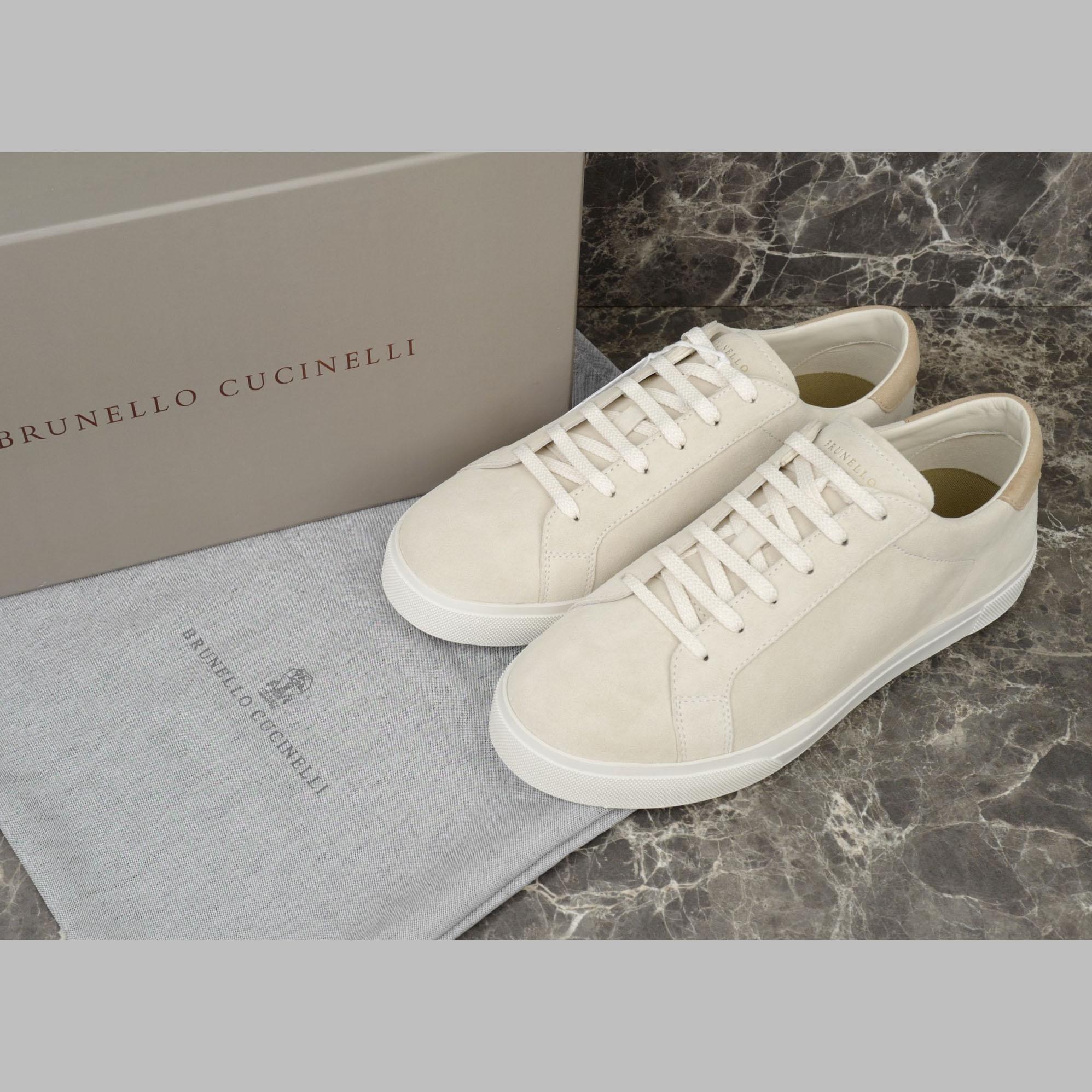 Brunello Cucinelli Suede Sneakers - DopestKickz