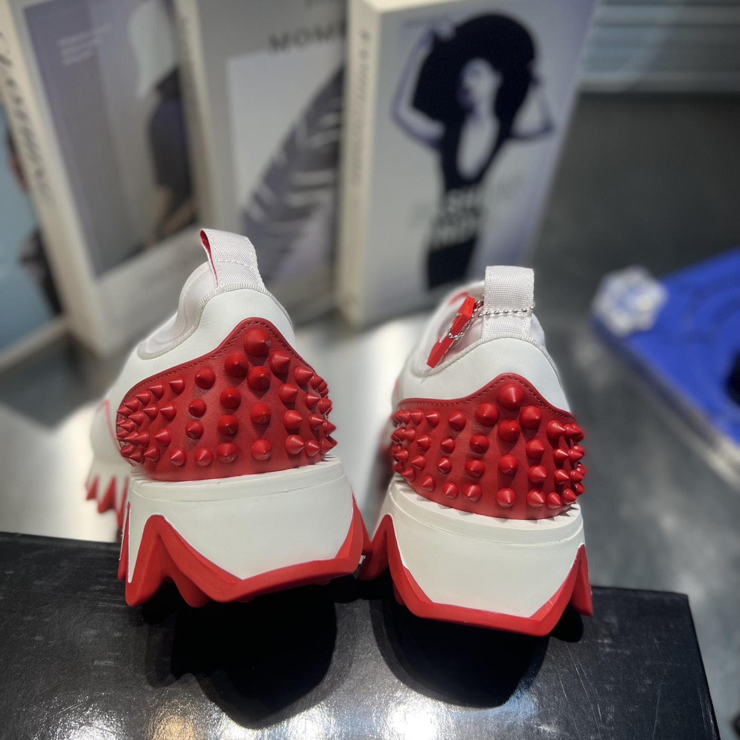 Christian Louboutin Sharkyloub SP Spikes Sneakers  - DopestKickz