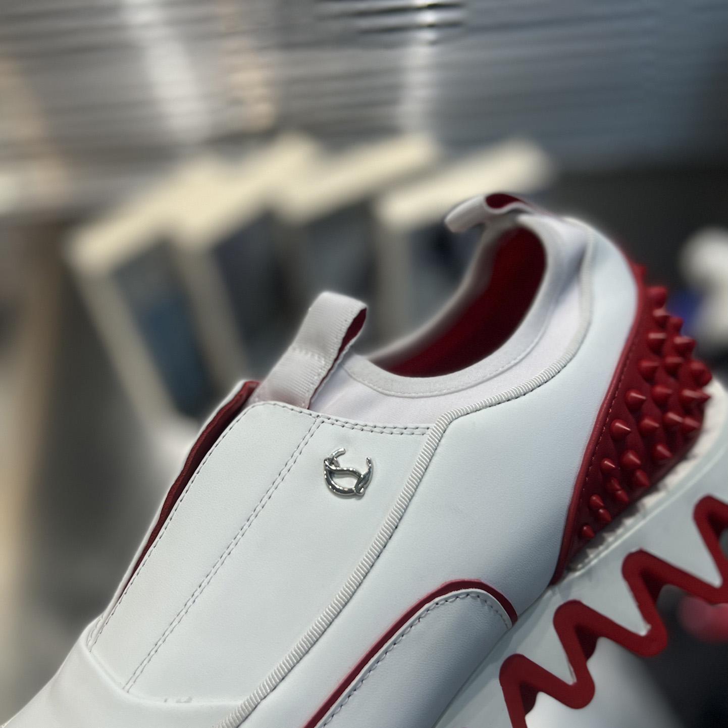 Christian Louboutin Sharkyloub SP Spikes Sneakers  - DopestKickz